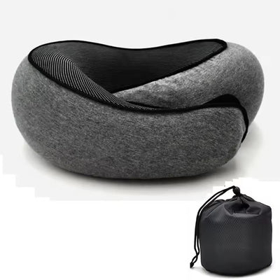 Schnecken-reisekissen | memory-foam für bequeme nackenstütze