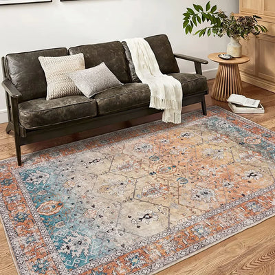 Luna Carpet – Waschbarer Perserteppich | Ideal Für Wohnzimmer & Komfort
