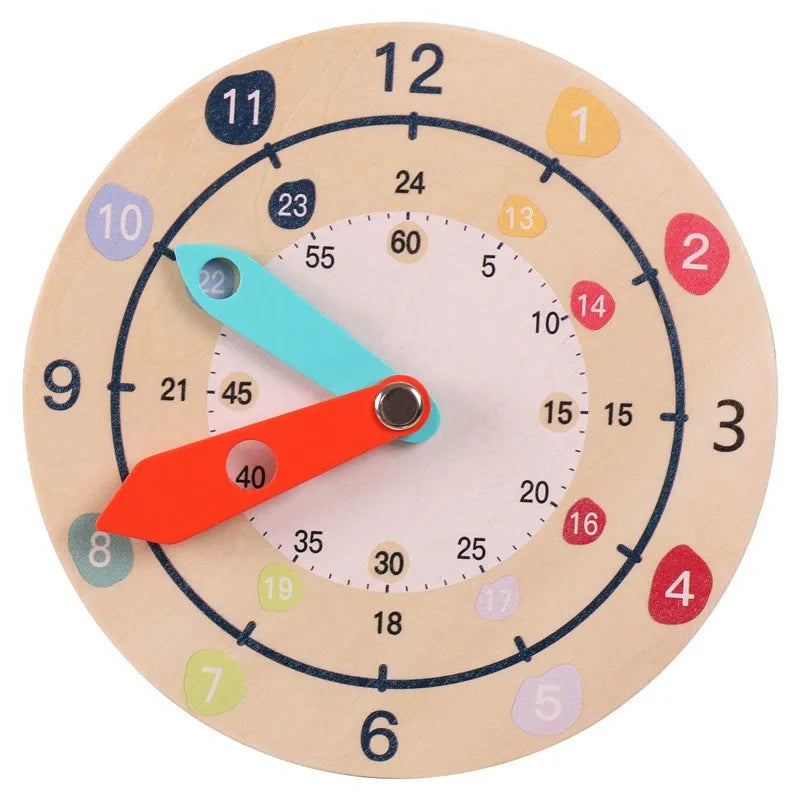 TimeBuddy Holz-Lernuhr – Holzspielzeug für Kinder
