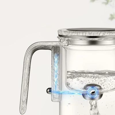 ZenFusion | luxus-glasteekanne mit innovativem infuser und zeitlosem design