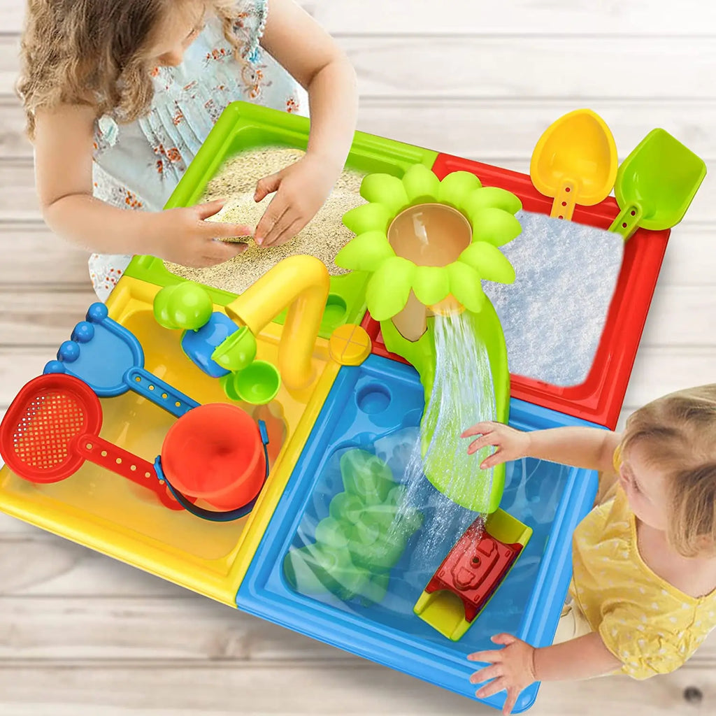 SunnyScoops Strand- und Sandspielzeug-Set