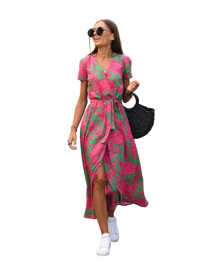 Malou - Damen Kleid aus weichem Stoff