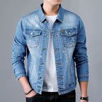 Billy Denim‑Jacke – Herren Langärmlige Jeansjacke