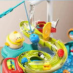 FinnyFun – Interaktives 2‑in‑1 Montessori‑Spielzeug mit gleitendem Fisch