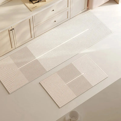Royaleva Absorbierender rutschfester Teppich l Waschbare Diatomit Küche und Badezimmer Matte