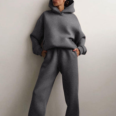 Damen Oversize‑Hoodie & Jogger‑Set | Komfortabler Passform