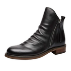 Herren Ankle Boots | Seitlicher Reißverschluss und niedriger Absatz | Standardpassform für Alltag & Semi-Formelle Outfits | Schmid