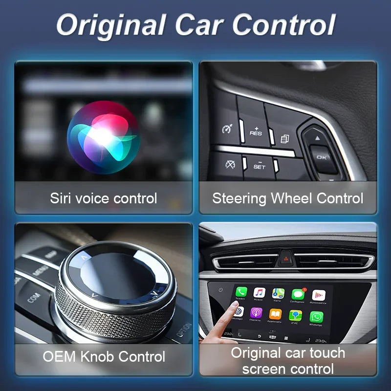 Wireless CarPlay / Android Auto Adapter – Smart AI Box