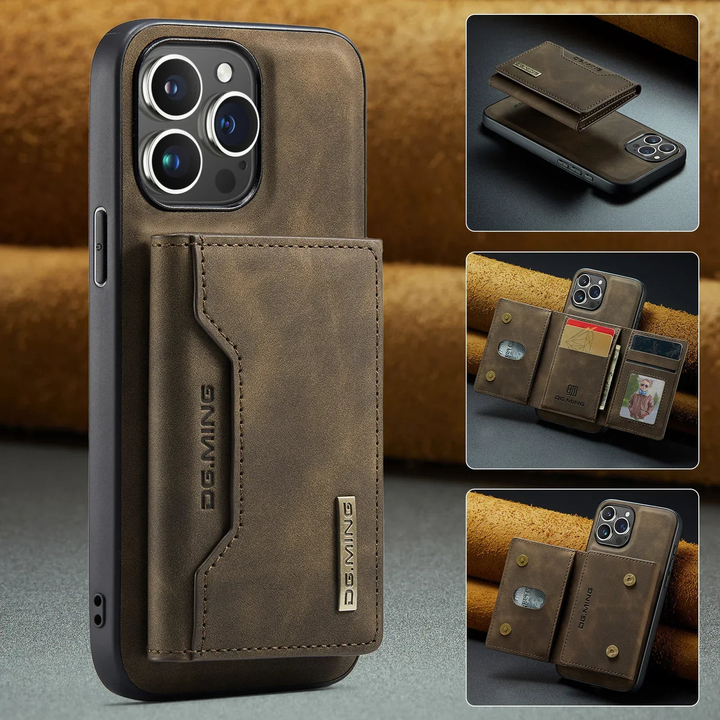 2-in-1-iPhone-Hülle | Mit Abnehmbarer Brieftasche