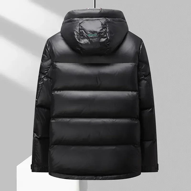 Winter Herren Daunenjacke | Mit Kapuze Und Langarm Für Wärme Und Komfort