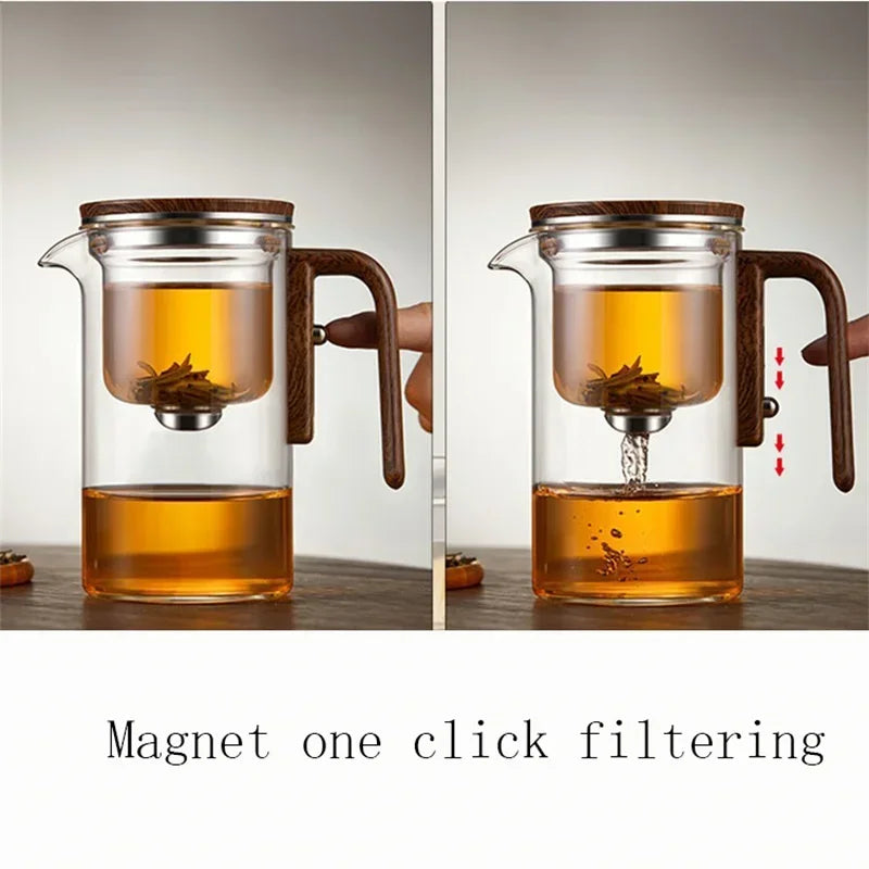 ZenFusion | luxus-glasteekanne mit innovativem infuser und zeitlosem design