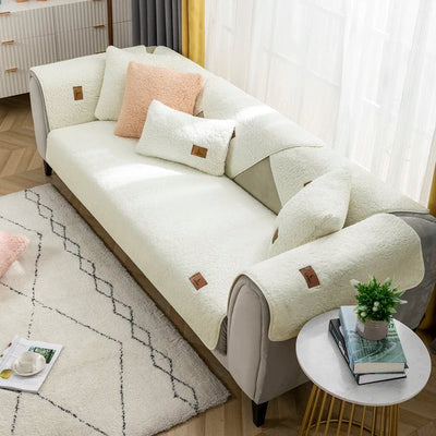 Cozyshield | elegante und schützende stretch-sofa-abdeckung