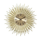 Veteax Wanduhr | Symbolische Einrichtung für Wohnzimmer, Wohlstand und Einheit