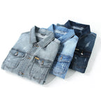 Billy Denim‑Jacke – Herren Langärmlige Jeansjacke