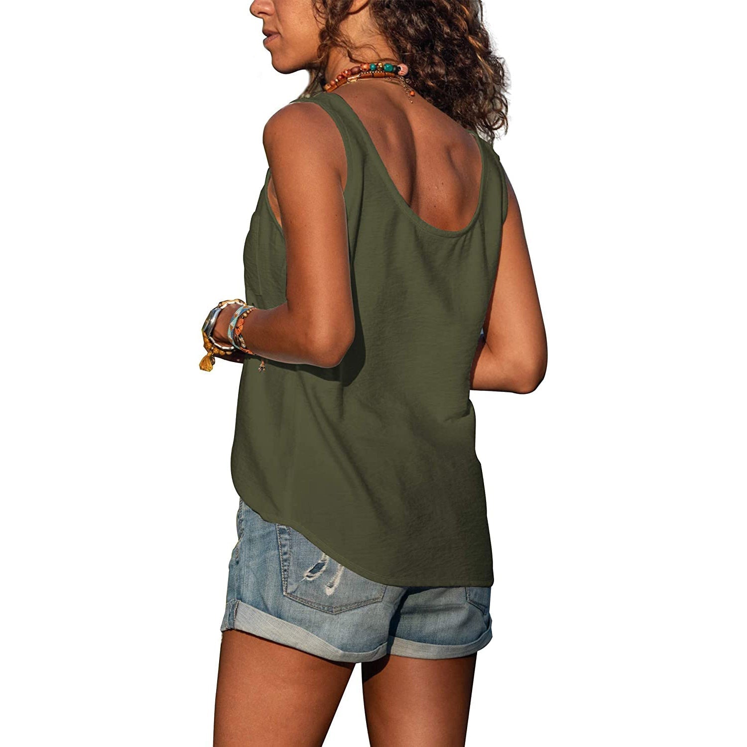 Damen - Tanktop im Eleganten Stil