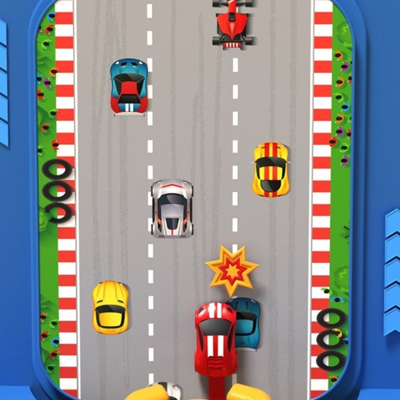 Driveo dash | interaktives rennlenkrad für kinder – abenteuer & fahrspaß für zuhause