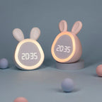 GlowBun - Multifunktionale Weckuhr mit einstellbarer Helligkeit und Lichtquelle