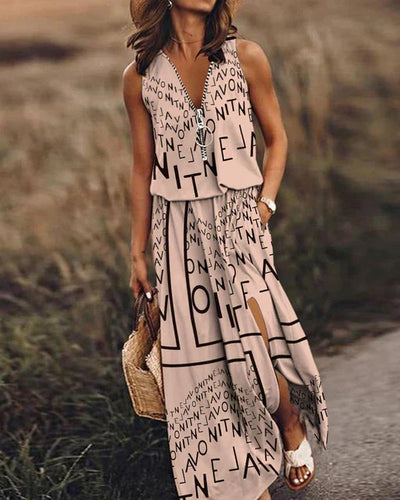 ADA | Kleid mit Textdruck