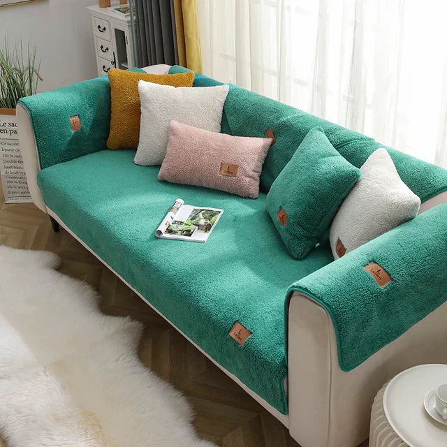 Cozyshield | elegante und schützende stretch-sofa-abdeckung