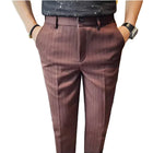 Moderne - Slim Fit Hose mit Mikrostruktur
