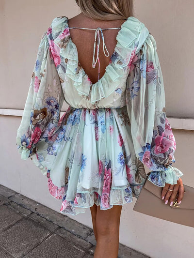 Kleid mit | blumendruck