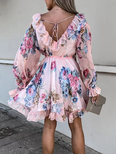 Kleid mit | blumendruck