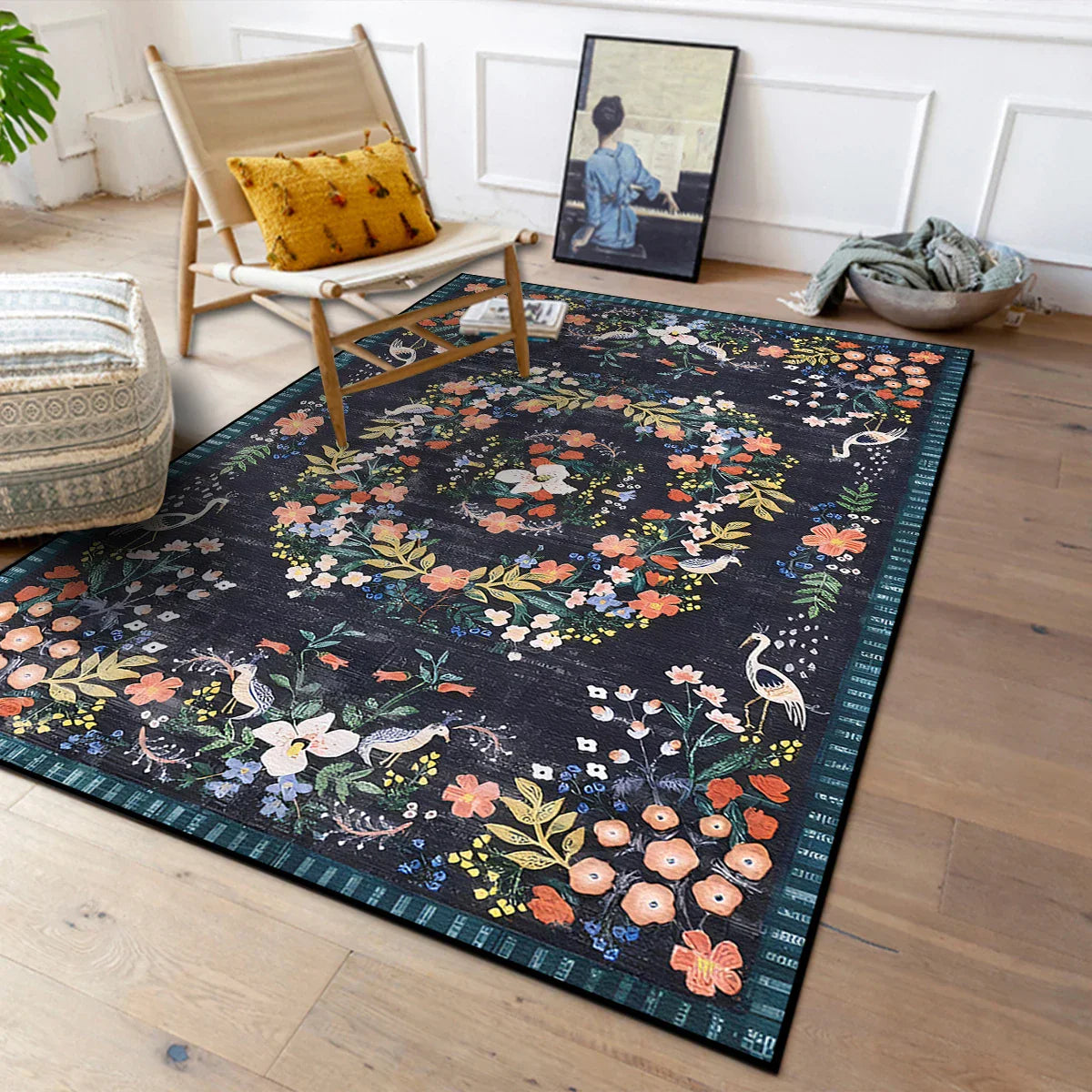 Luna Carpet – Waschbarer Perserteppich | Ideal Für Wohnzimmer & Komfort