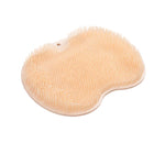 Silikon-Massageschrubber | Rutschfeste Duschmatte mit Saugnäpfen | 30 × 25 cm für Dusche und Badewanne | Schmid