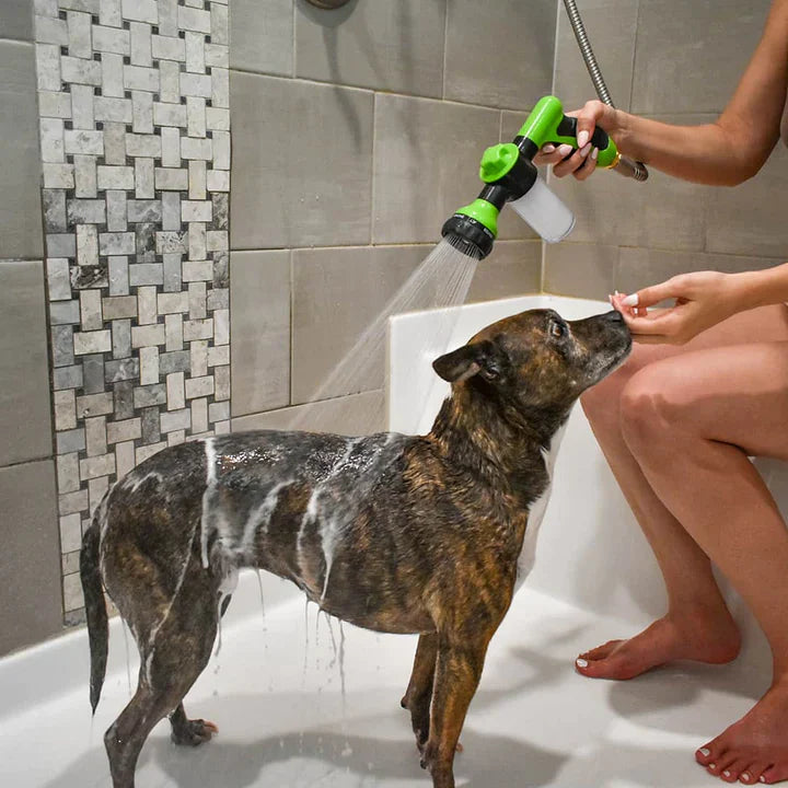 PawSplash | Tragbare & Beruhigende Hundebadewaschanlage