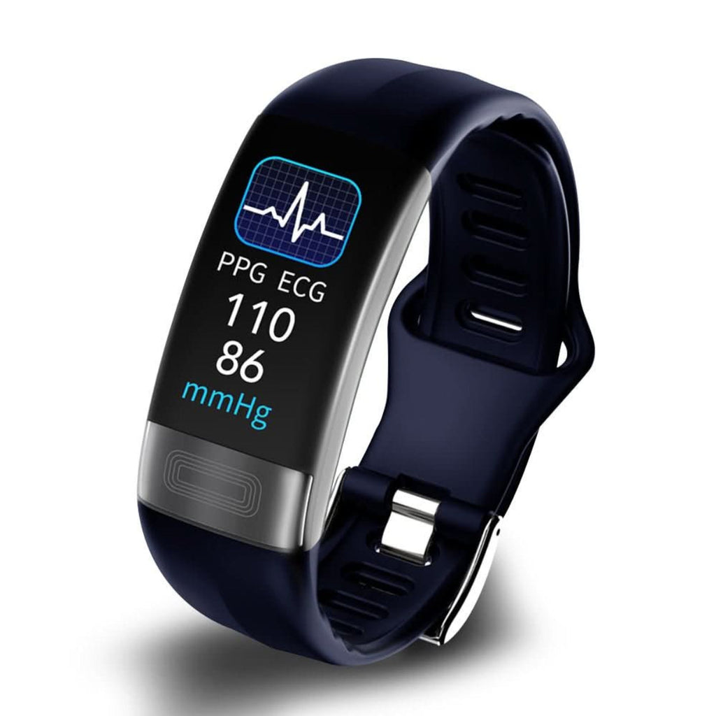 Smartwatch mit Gesundheitsdatenanzeige | Puls, ECG & Blutdrucktrends | IP67-Uhr mit Smartphone-Verbindung | Schmid