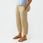 Damenhose | Weite Hose mit Seitentaschen | Reguläre Hose in Voller Länge | Schmid