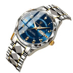 Herrenuhr | Edelstahluhr mit Analogem Quarzwerk | Armbanduhr mit Tag- und Datumsanzeige | Schmid