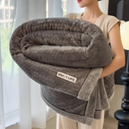 Plüsch‑Wohndecke aus Polyester – Verschiedene Größen