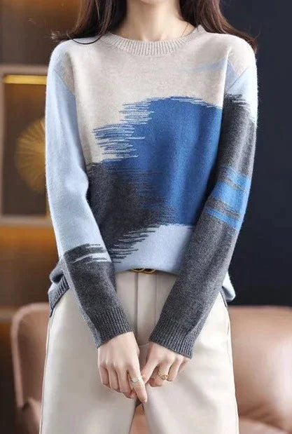 Neva Tie-Dye Pullover | Stilvoll, Bequem & Zeitlos