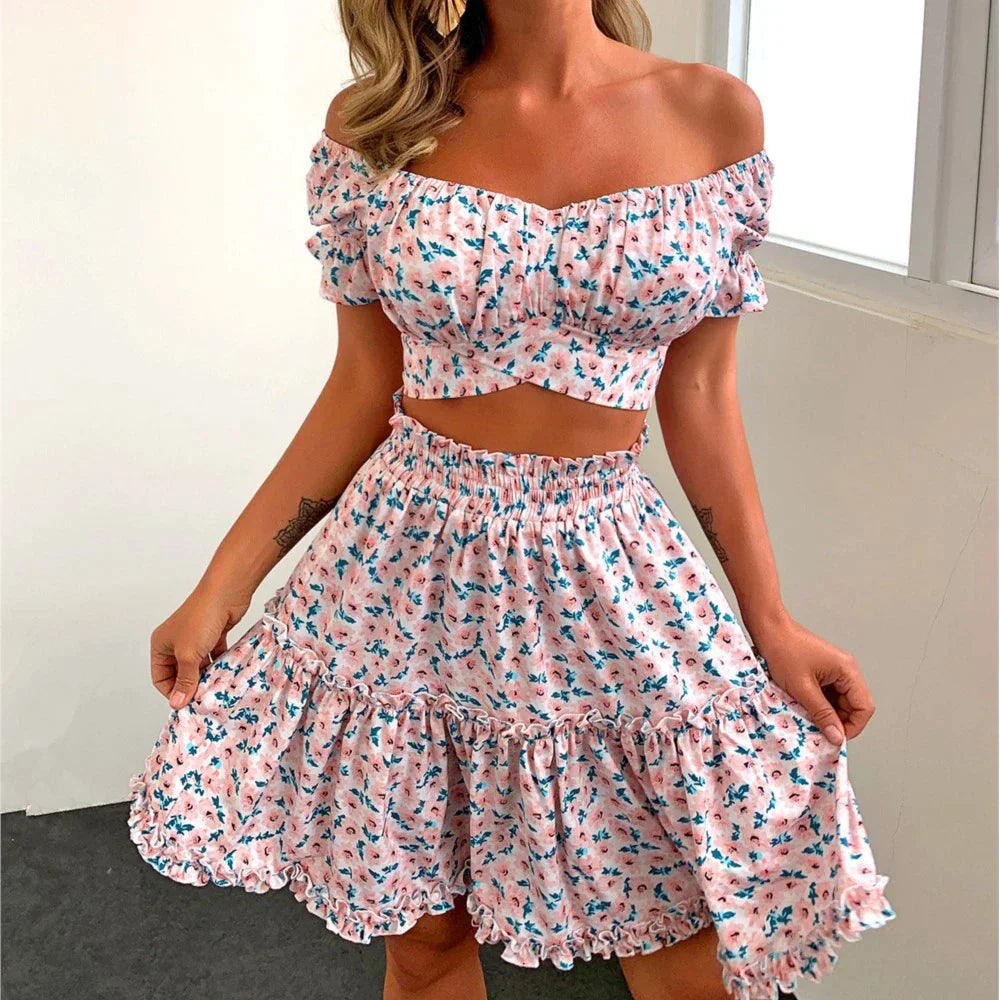 ABEGAIL | Bohemian Floral Set
