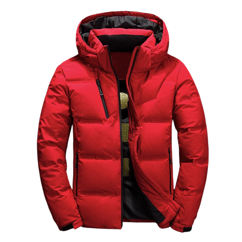 Donne Herren Winterjacke – Mit Kapuze Und Reißverschluss