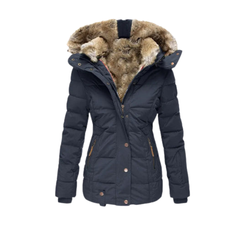 Zarah Damen Winterjacke – Wasserdicht Mit Innenfutter Und Kapuze