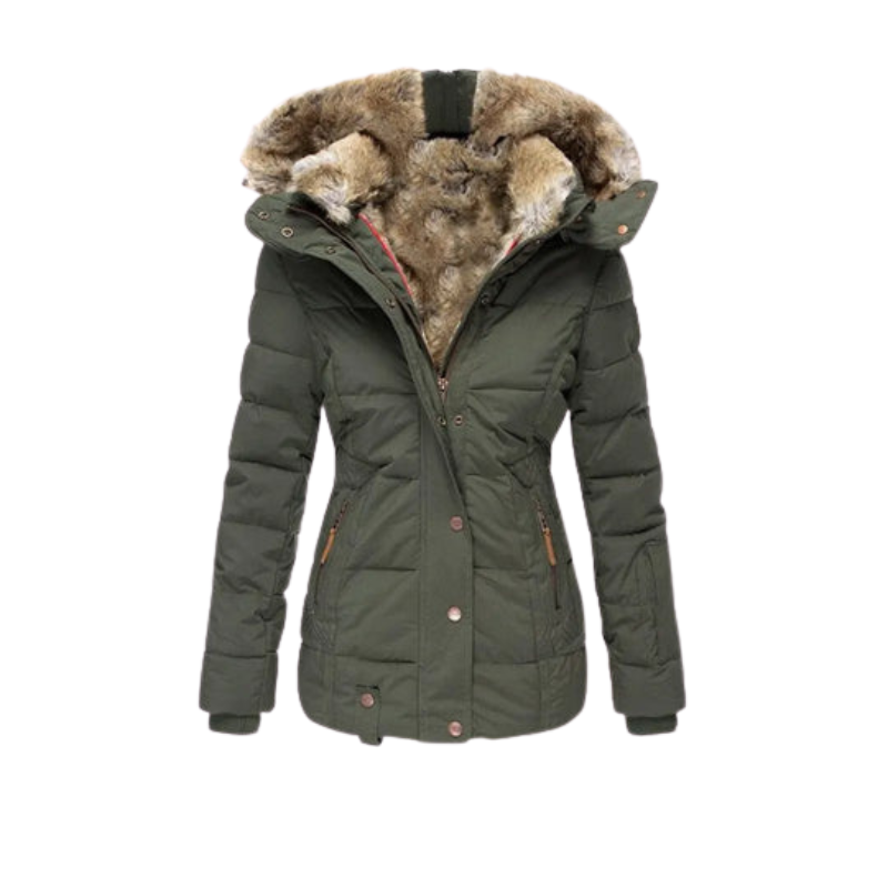 Zarah Damen Winterjacke – Wasserdicht Mit Innenfutter Und Kapuze
