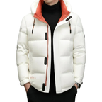 Winter Herren Daunenjacke | Mit Kapuze Und Langarm Für Wärme Und Komfort