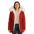 Damen Winterjacke | Mit Kapuze Und Langarm Für Wärme Und Komfort