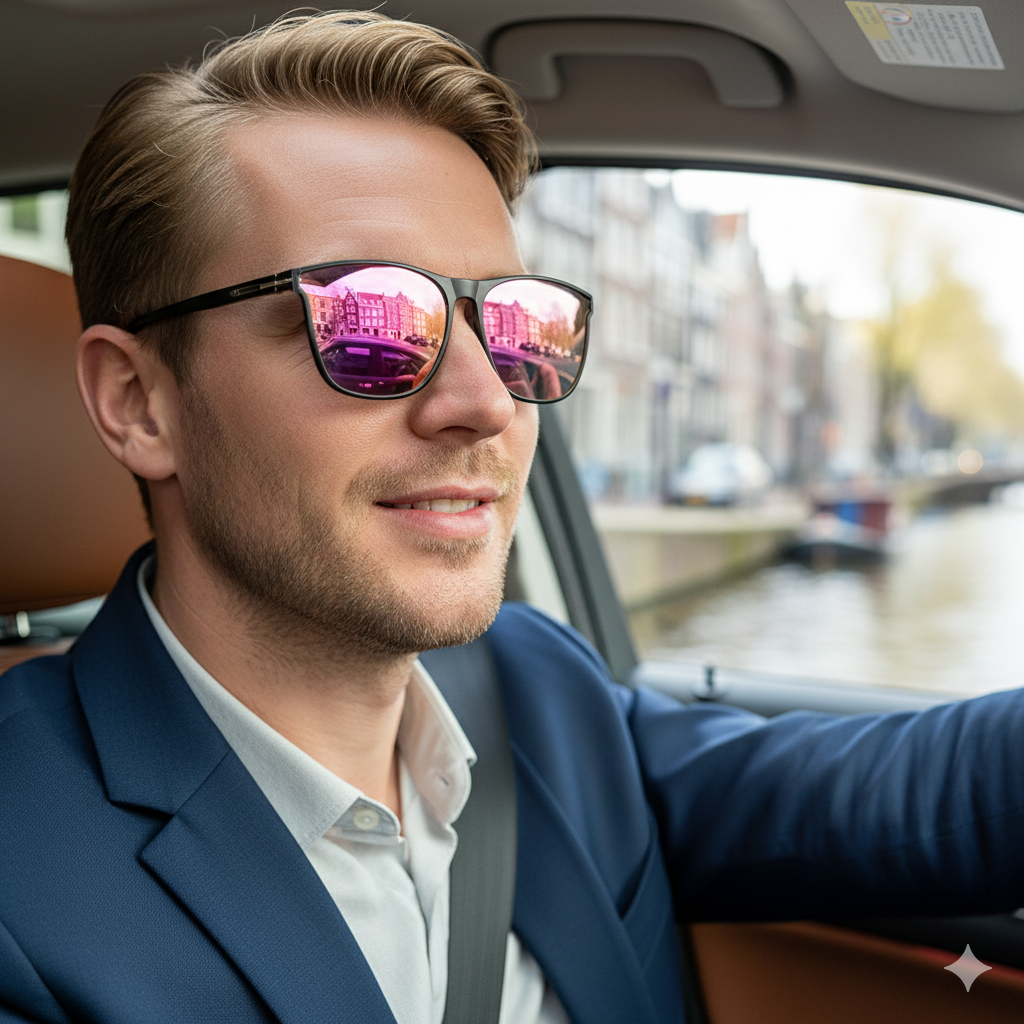 Clip-On Sonnenbrille | Polarisierte TAC-Gläser & UV400-Schutz | Faltbares Legierungsdesign für Korrektionsbrillen | Schmid