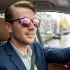 Clip-On Sonnenbrille | Polarisierte TAC-Gläser & UV400-Schutz | Faltbares Legierungsdesign für Korrektionsbrillen | Schmid