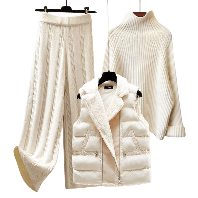 Kirsten Damen Winterset – Rollkragenpullover, Daunenjacke Und Hose