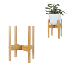 Holz Pflanzenständer | Vielseitiges Pflanzenregal Für Wohnzimmer, Balkon & Garten