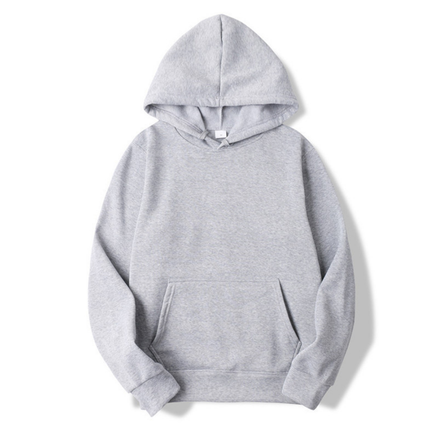 James | Weicher Einfarbiger Freizeit-Hoodie Mit Komfortabler Silhouette