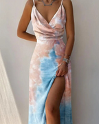 Vivory - V-Ausschnitt Kleid – Damen Kleid