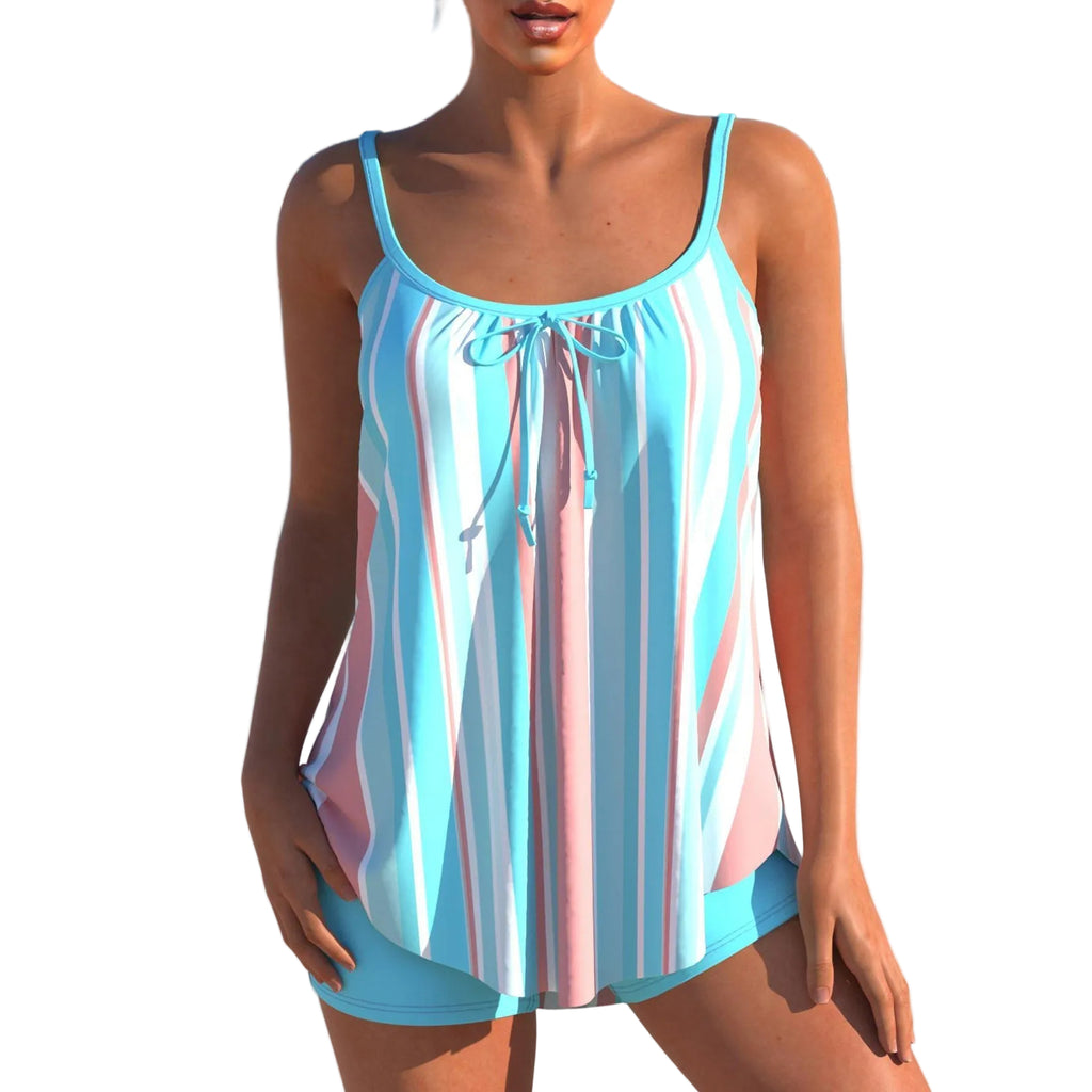 ByFey - Tankini Set mit hochgeschnittener Hose für Damen
