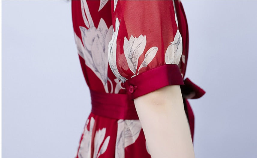 Theffanie's | maxikleid mit v-ausschnitt