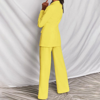 Eleganter l Blazer und Hosenset