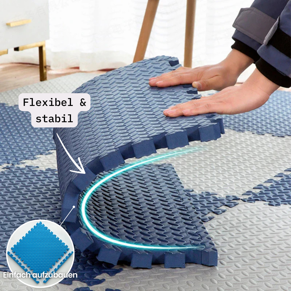 Cushioplay baby mat | weiche & sichere spielmatte für babys & kleinkinder
